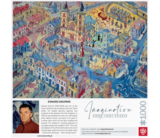 GOOD LOOT Imagination: Edward Dwurnik Radzymin Puzzles 1000 - 1056321 - zdjęcie 5